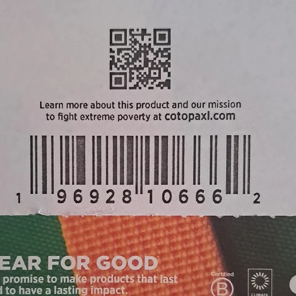 Cotopaxi Blue and Multicolor Puffer Vest - Picture 7 of 7